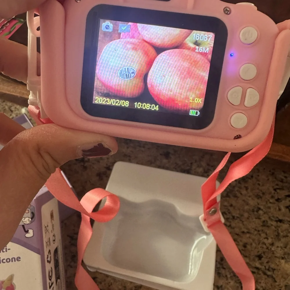 Unicorn Silicone Kids Camera
